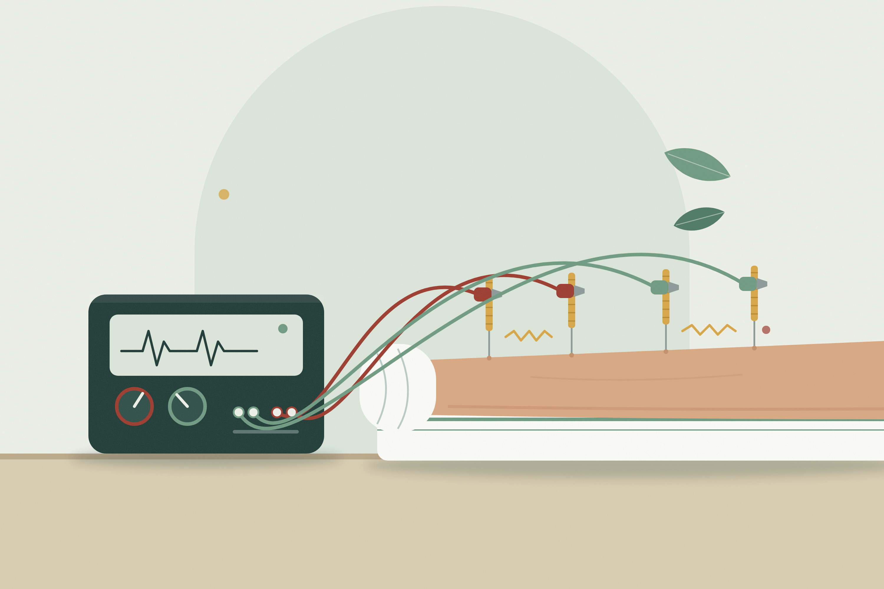 Electroacupuncture treatment